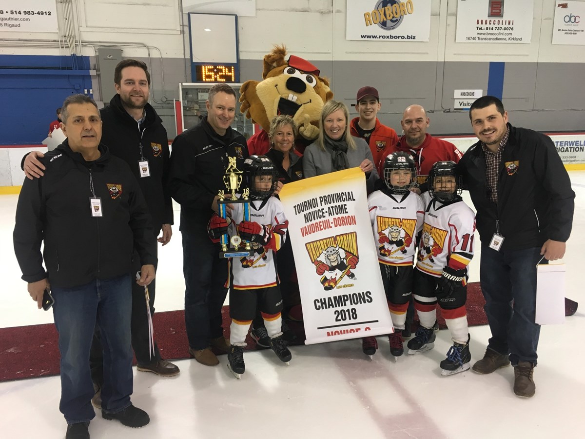 La députée de Vaudreuil assiste à un tournoi totalement vaudreuillois