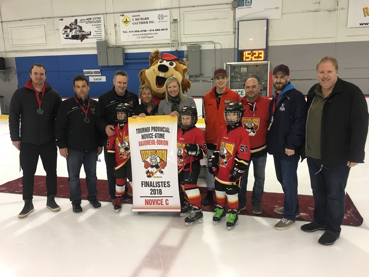 La députée de Vaudreuil assiste à un tournoi totalement vaudreuillois