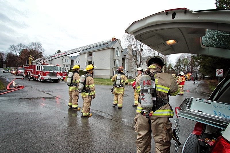 Des résidents de Saint-Lazare évacués en raison d'un incendie