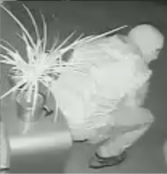 Suspect d'incendie criminel à identifier