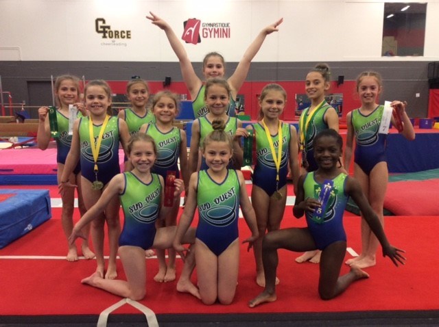 Gymnastique : 14 athlètes de la région en compétition à Chicoutimi