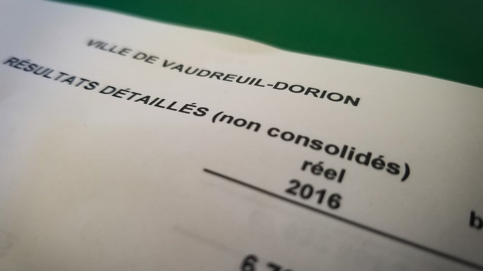 La Ville de Vaudreuil-Dorion dépose son rapport financier