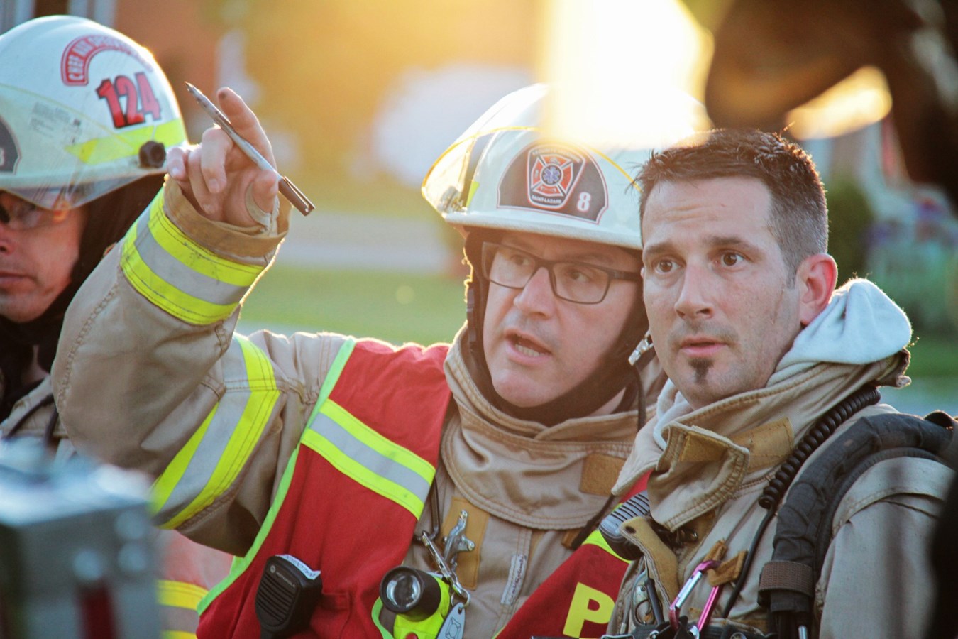 En images : Les pompiers de Saint-Lazare prennent part à un exercice fort enrichissant