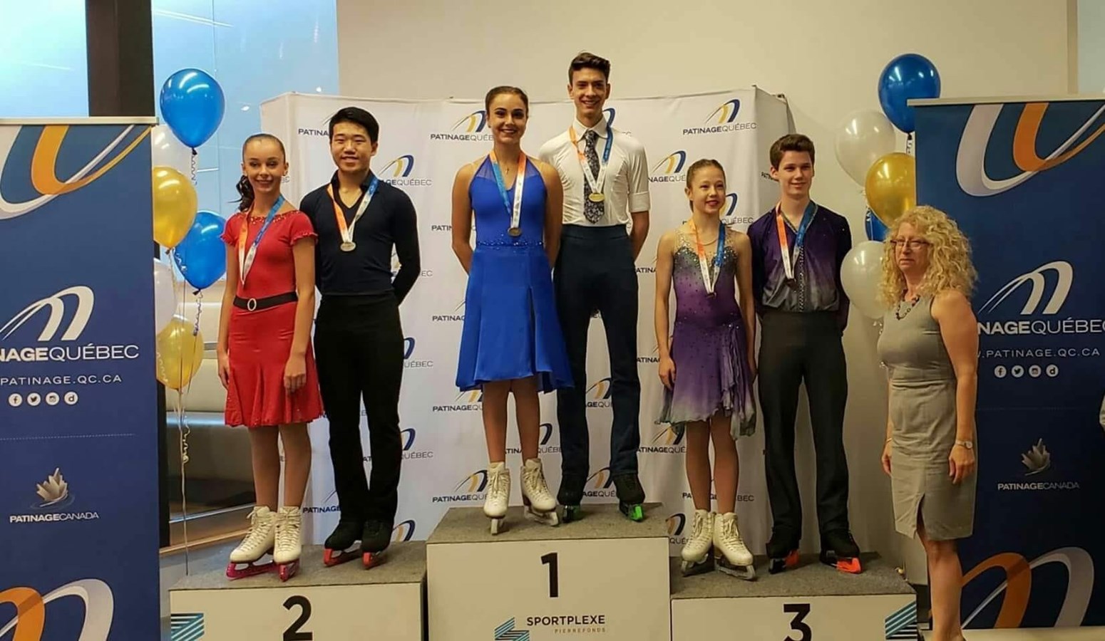 Des athlètes d'ici aux Championnats québécois d'été 2018 de patinage artistique