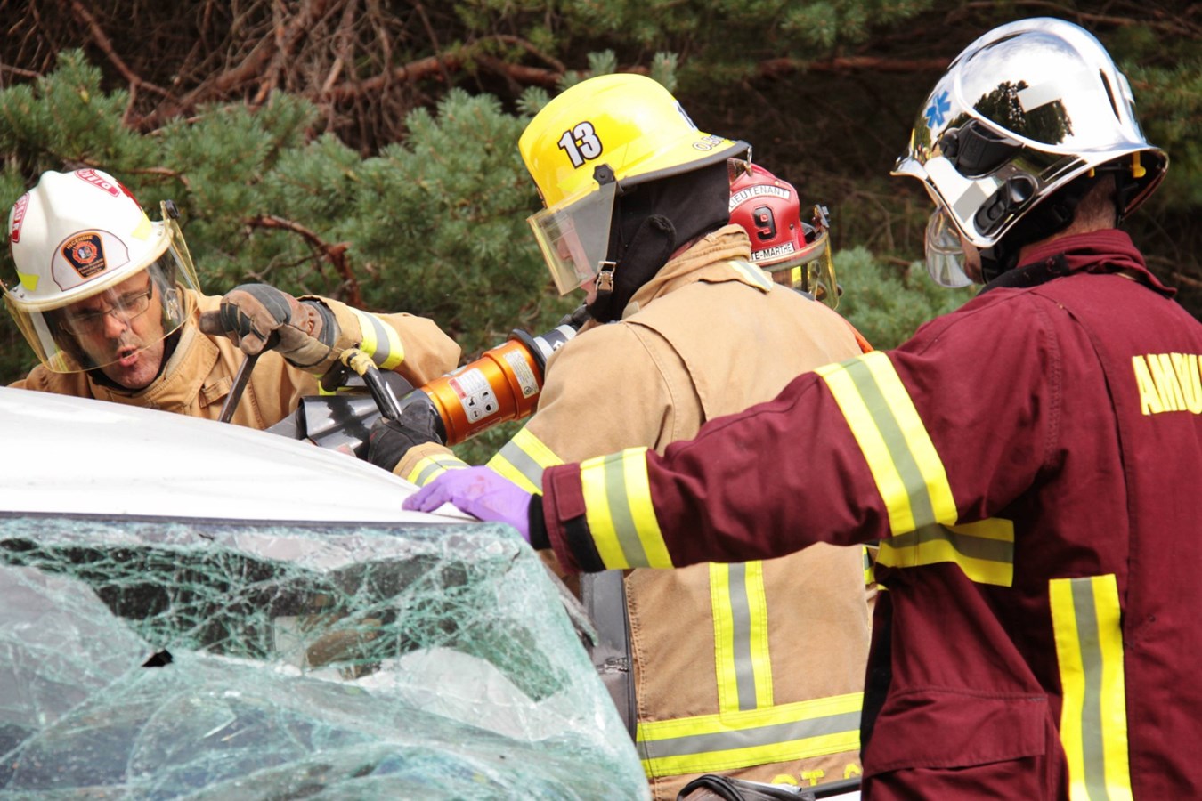 Grave accident sur la route 201 à Sainte-Marthe