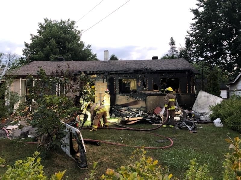 Une résidence de Pincourt est la proie des flammes