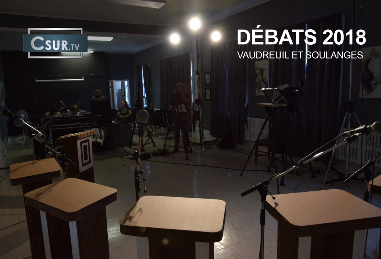 Élections 2018 : revoyez les débats de Vaudreuil et Soulanges