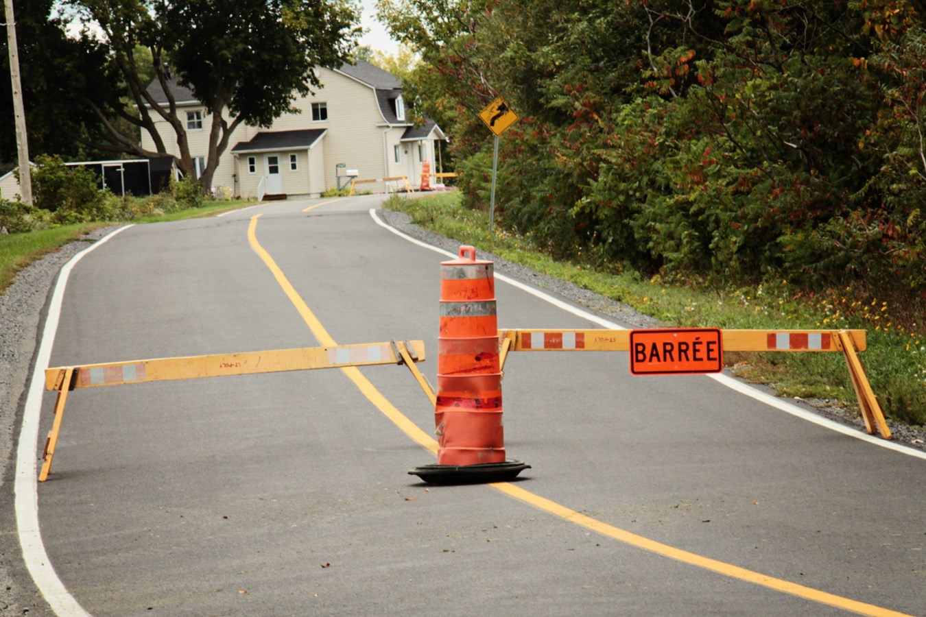 Le chemin Élie-Auclair fermé pour une durée indéterminée