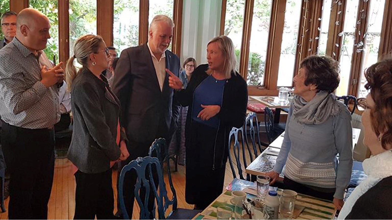Philippe Couillard en visite dans la région en ce dimanche 23 septembre  