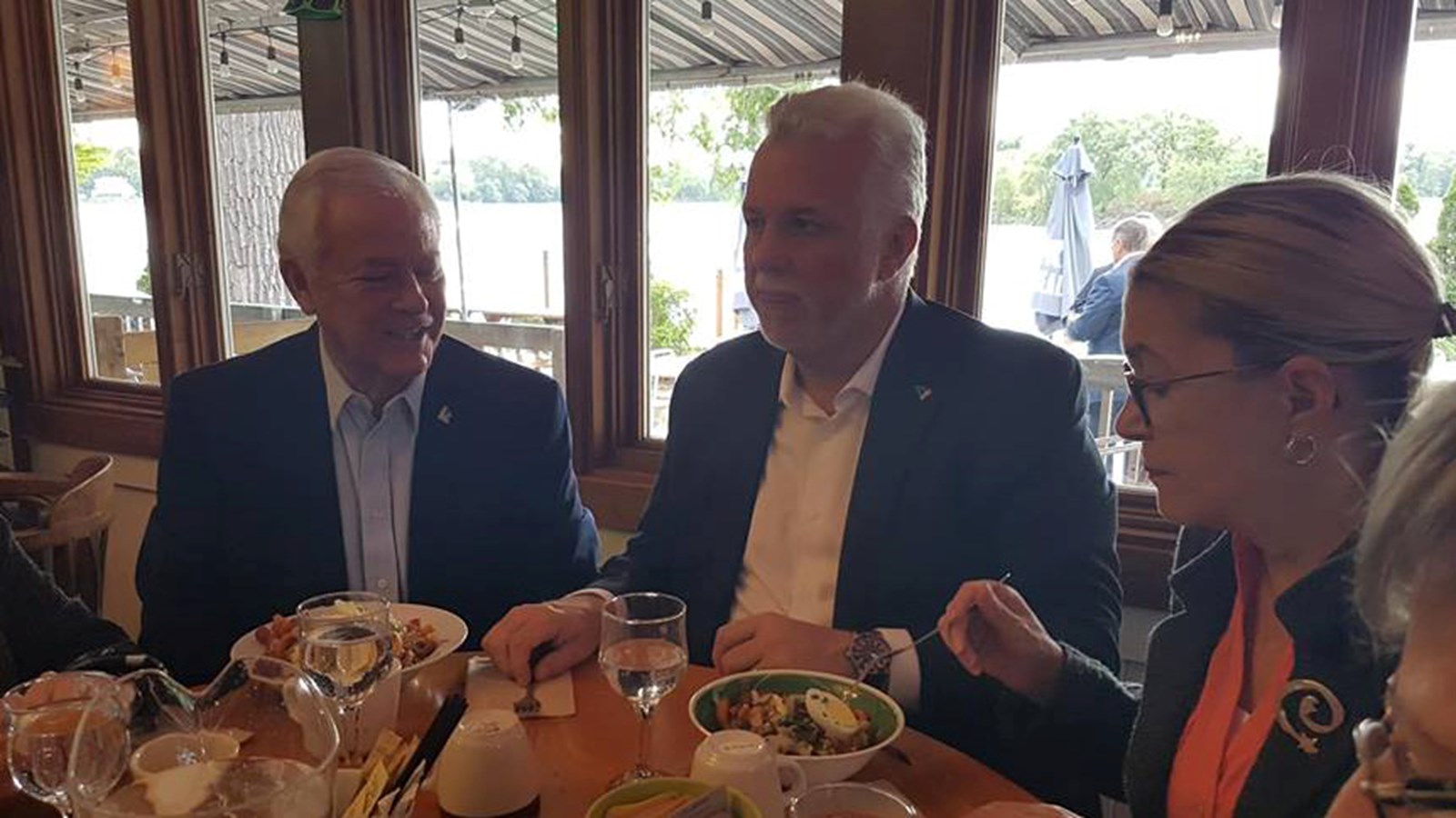 Philippe Couillard en visite dans la région en ce dimanche 23 septembre  