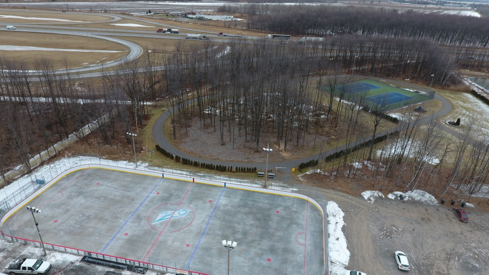 Profitez des patinoires du parc des 4 saisons de Saint-Zotique