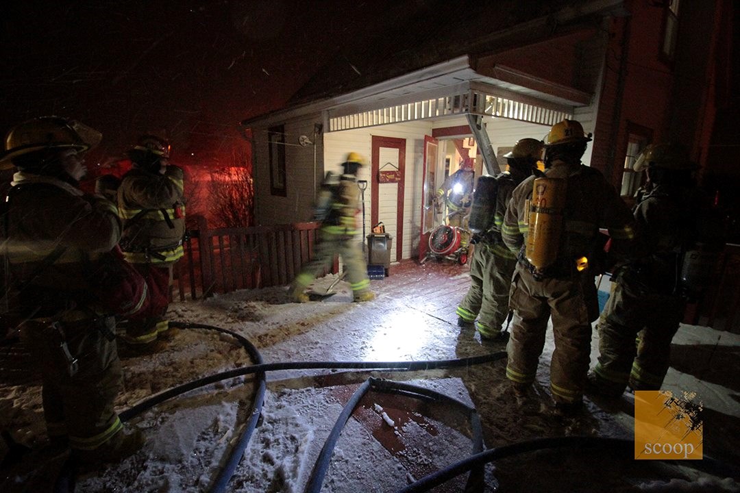 La fumée force l'évacuation d'une maison à Sainte-Marthe