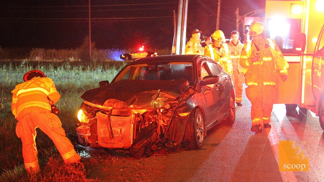 Une collision mène à l'arrestation d'un automobiliste à Saint-Lazare