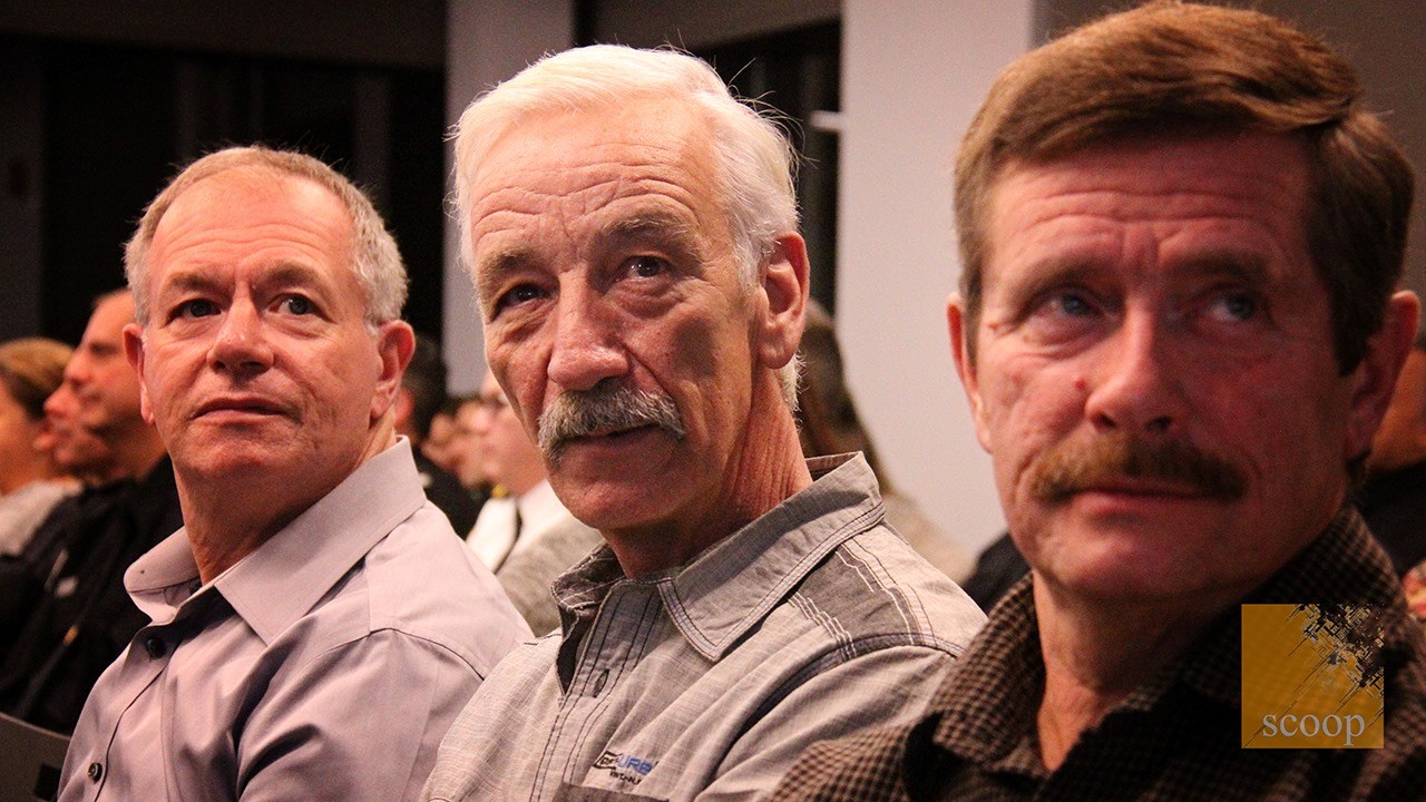 Normand Rozon, Jean Goudreau et George Golding