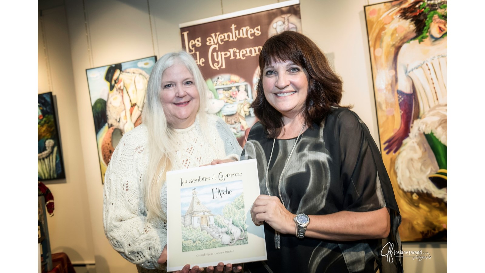 Cyprienne part à la rencontre de Catherine Trestler