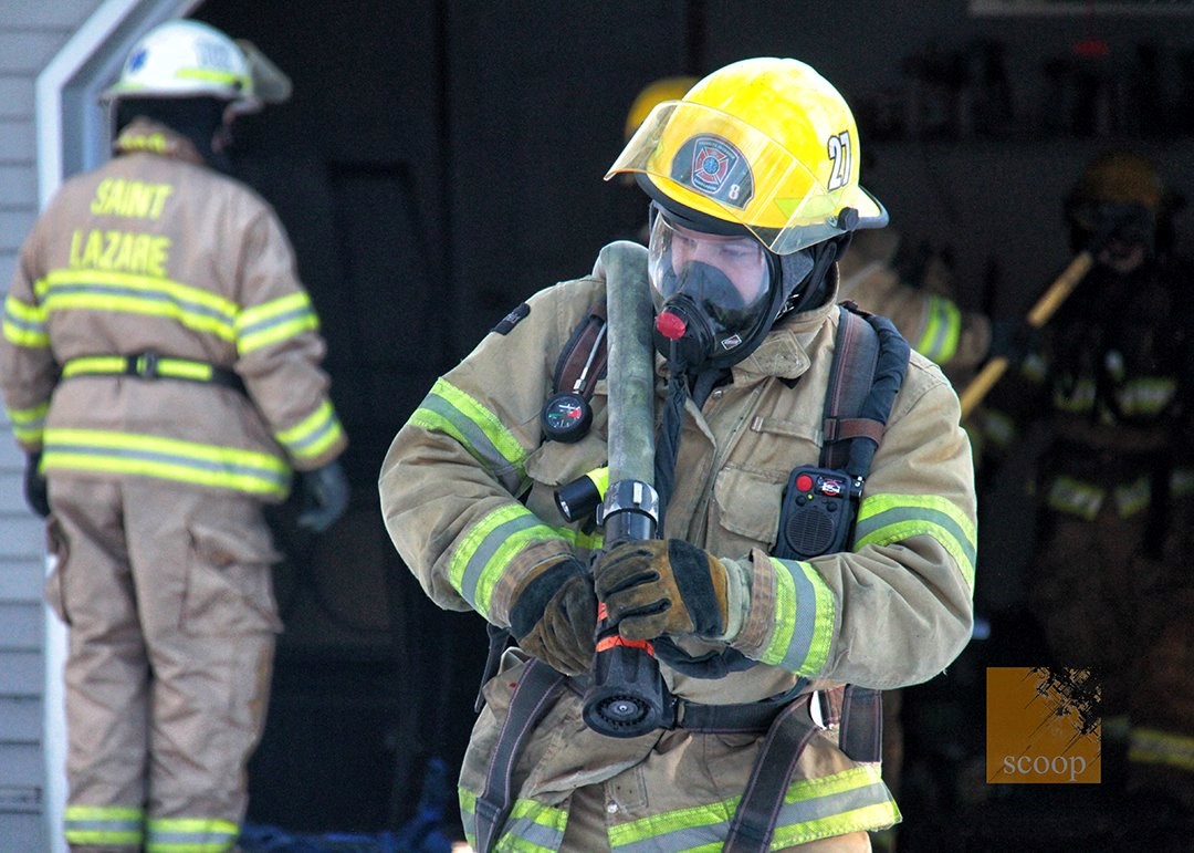 Incendie dans une résidence de Saint-Lazare