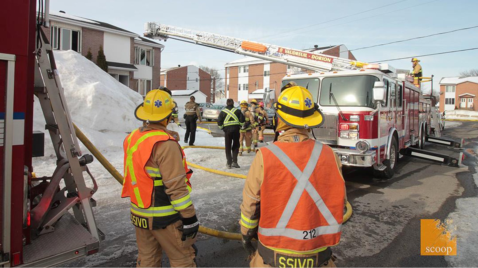 Un feu de sécheuse fait sortir les pompiers de Vaudreuil-Dorion
