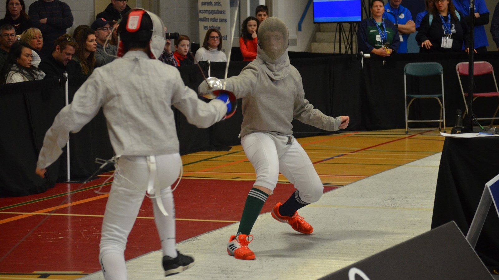 À l’escrime, l’équipe du Sud-Ouest a enlevé la médaille de bronze en sabre masculin en équipe. Andrei Rastegaev et Benjamin Dodier rentreront à Châteauguay avec des médailles au cou.