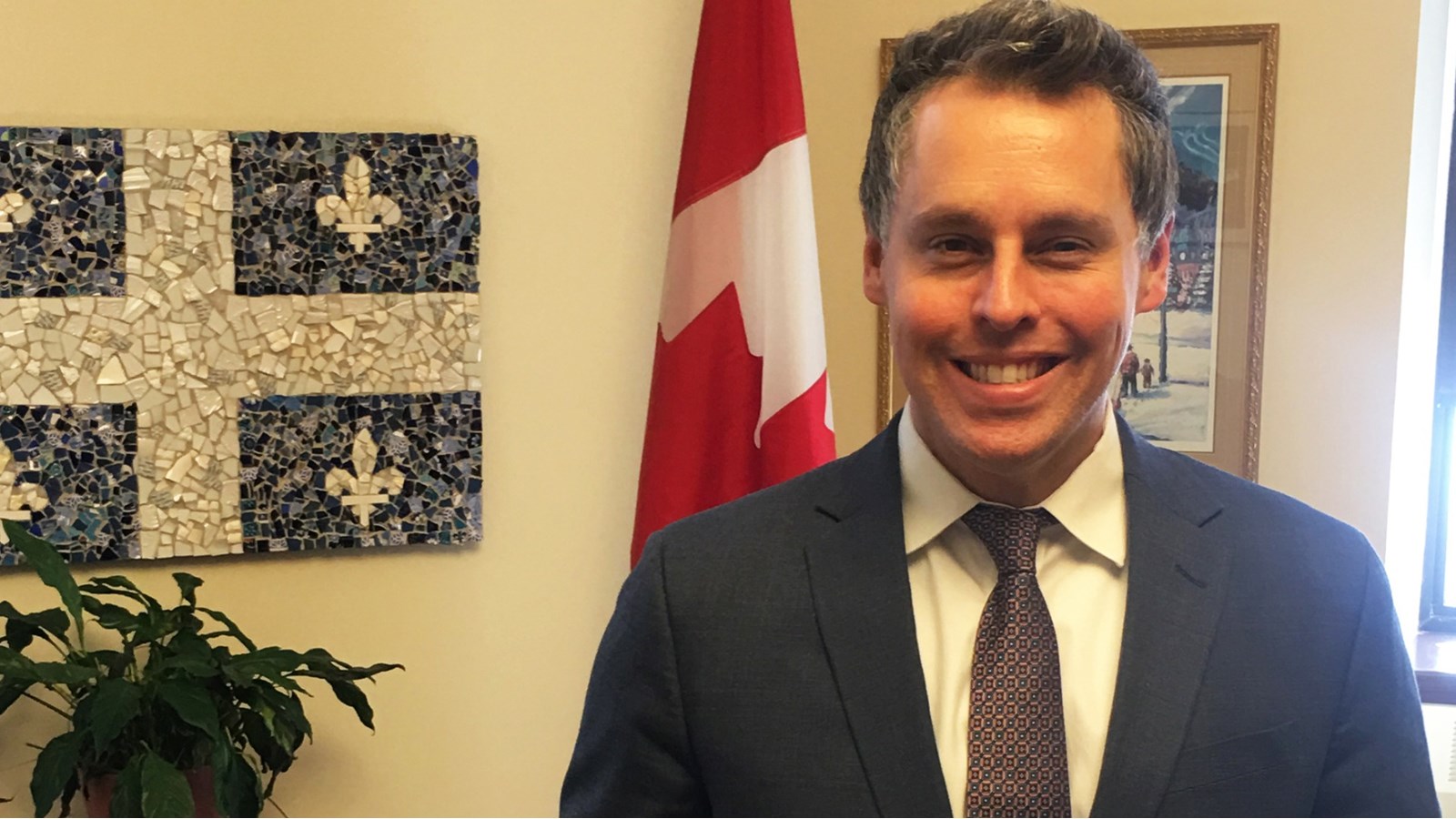 Peter Schiefke se dit très fier du budget fédéral 2019.