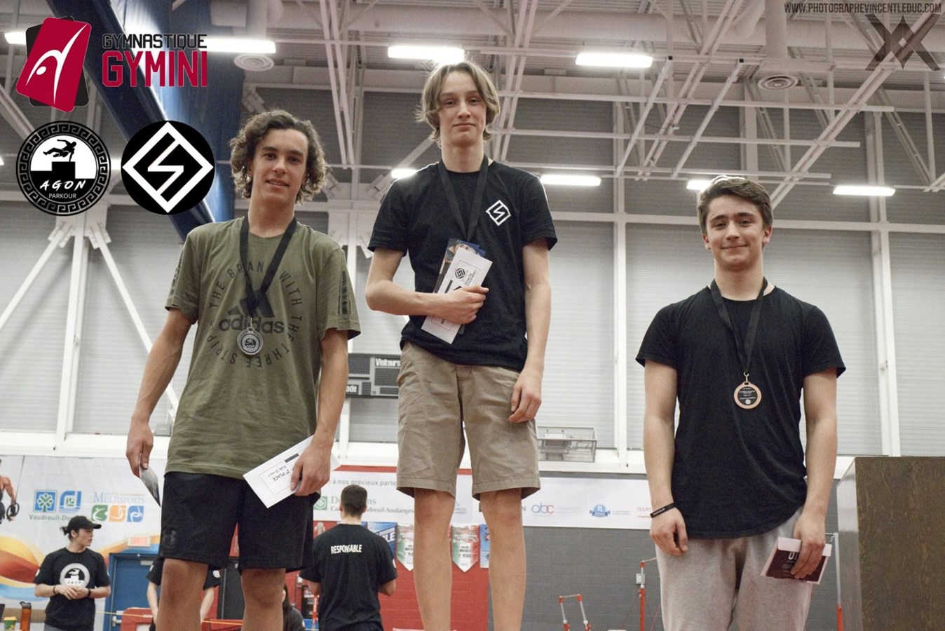 Gymini a tenu la première compétition de Parkour dans la région