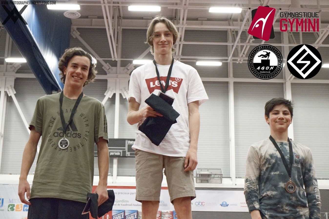 Gymini a tenu la première compétition de Parkour dans la région