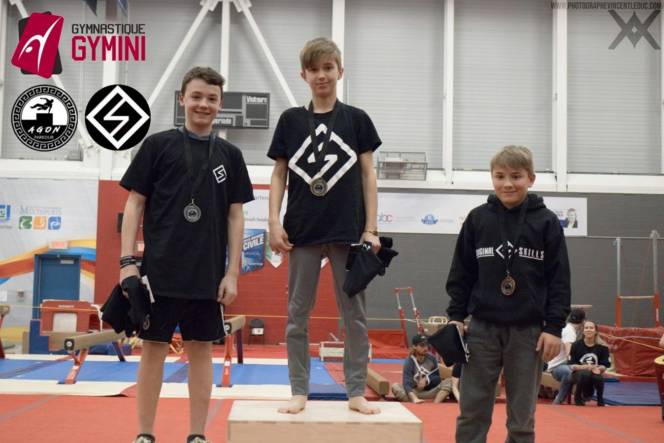 Gymini a tenu la première compétition de Parkour dans la région