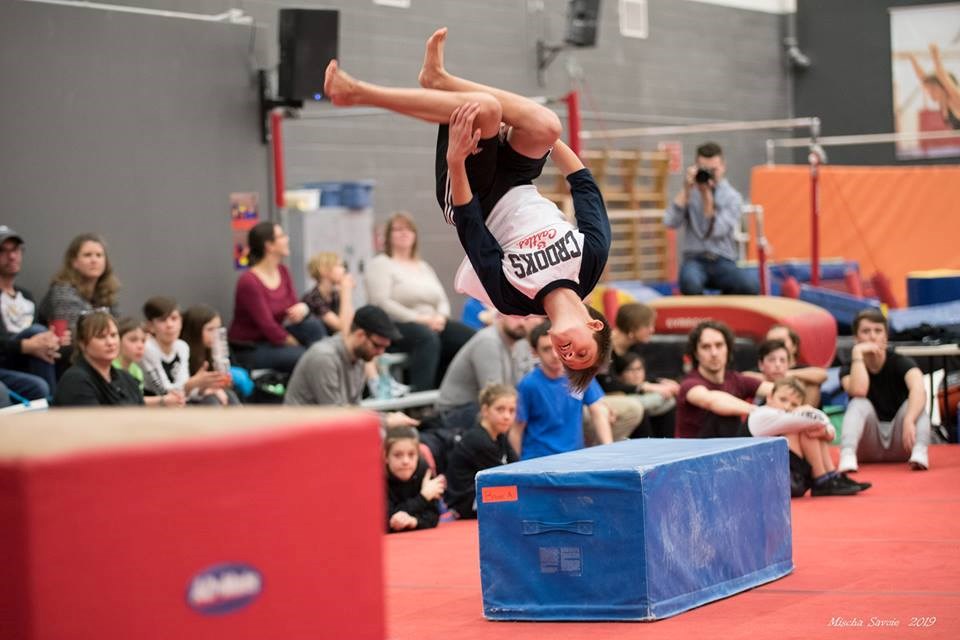 Gymini a tenu la première compétition de Parkour dans la région