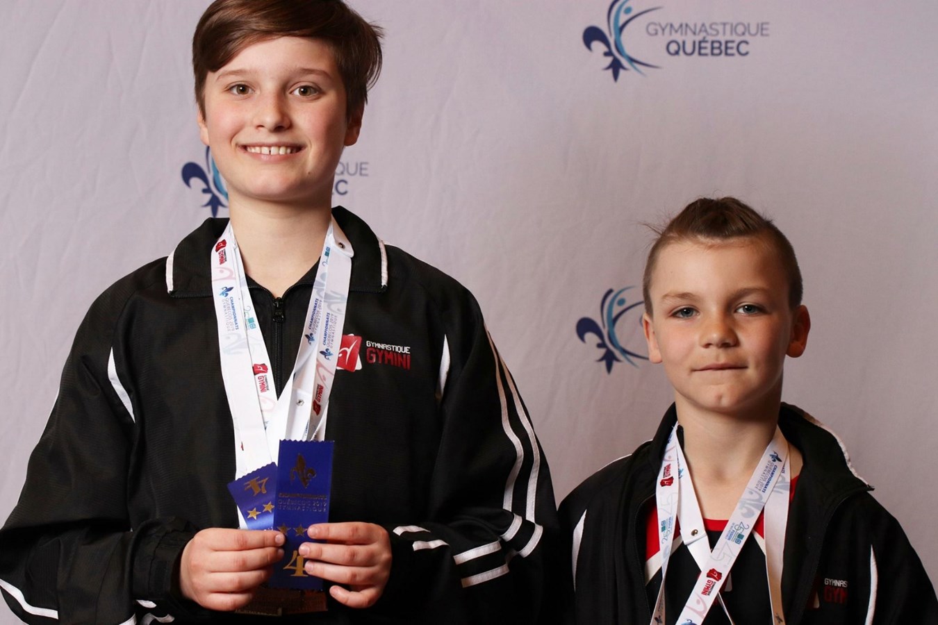 Les meilleurs gymnastes du Québec se sont donnés rendez-vous chez Gymini
