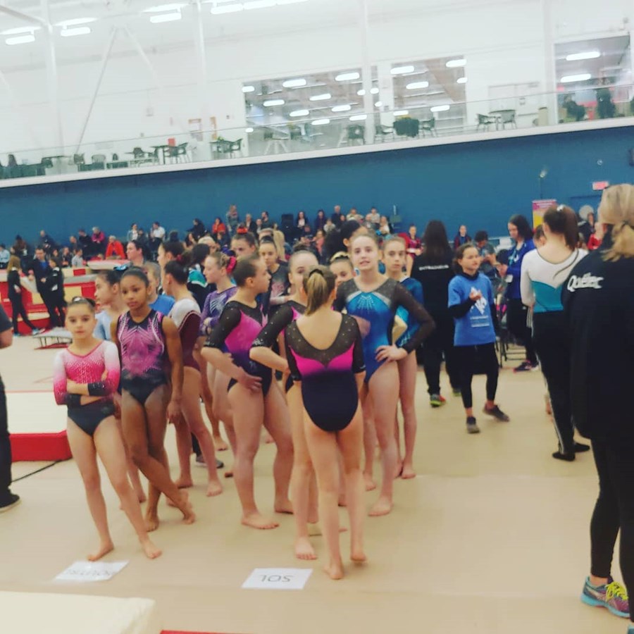 Les meilleurs gymnastes du Québec se sont donnés rendez-vous chez Gymini