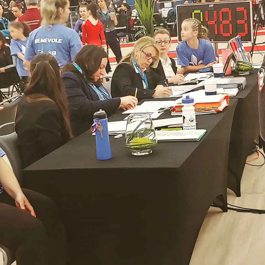 Les meilleurs gymnastes du Québec se sont donnés rendez-vous chez Gymini