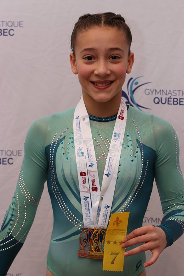 Les meilleurs gymnastes du Québec se sont donnés rendez-vous chez Gymini