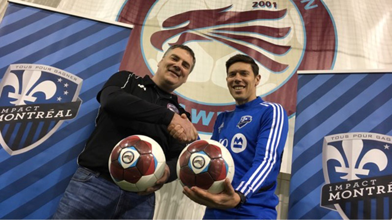 Le Club de soccer Saint-Lazare Hudson s’associe avec l’Impact de Montréal