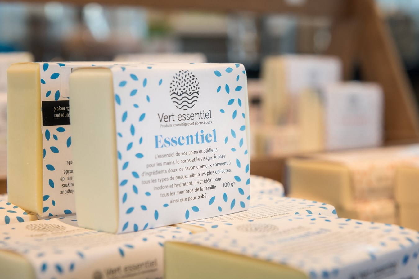 VERT ESSENTIEL – Contribuer au mieux-être de la planète, un contenant à la fois