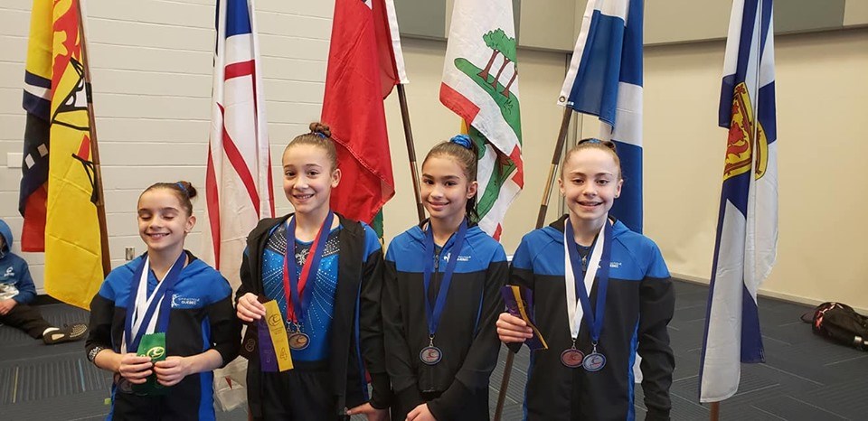Éva-Rose Lupien fait rayonner Gymini, à l'Île-du-Prince-Édouard