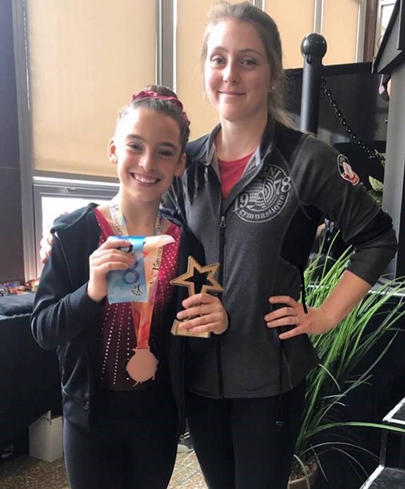 Les gymnastes de Gymini rapportent 20 récompenses de la Coupe provinciale 2019