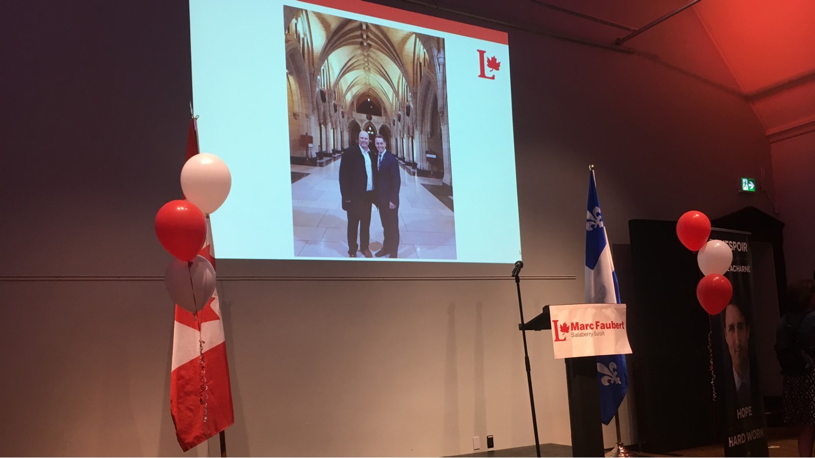 M. Faubert a reçu un message d'encouragement de Peter Schiefke, député de Vaudreuil-Soulanges. 