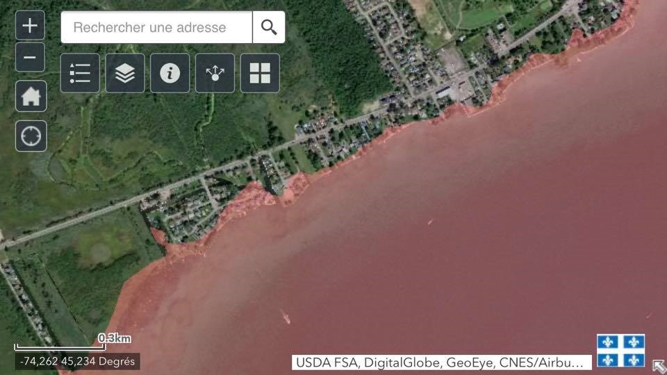 Cartographie erronée à Saint-Zotique ?