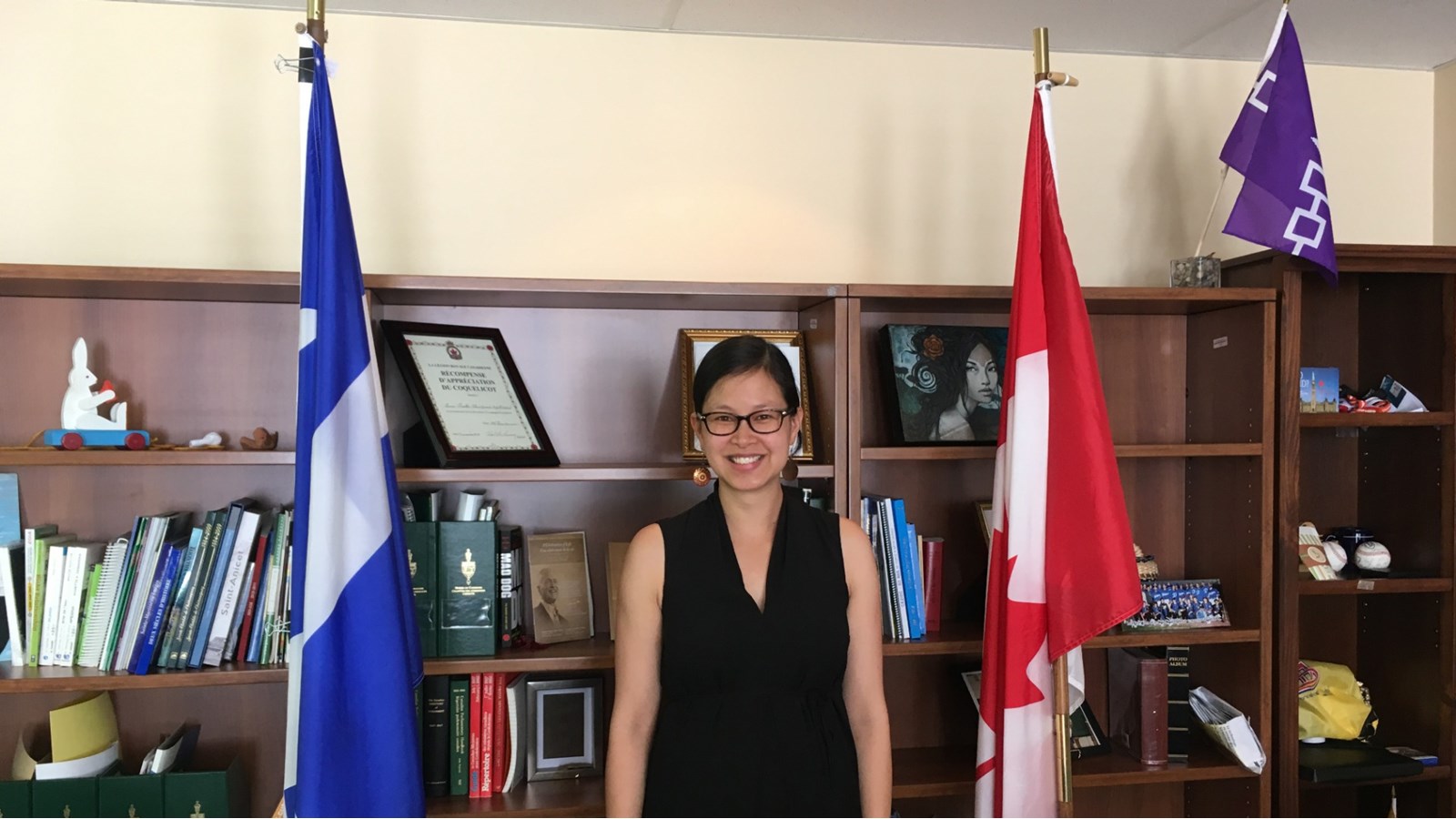 Anne Quach continuera d'être très présente sur le terrain cet été. 
