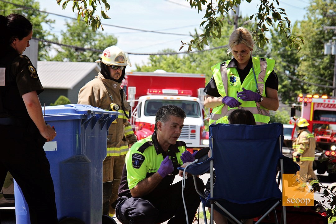 Accident : circulation au ralentie à Saint-Clet