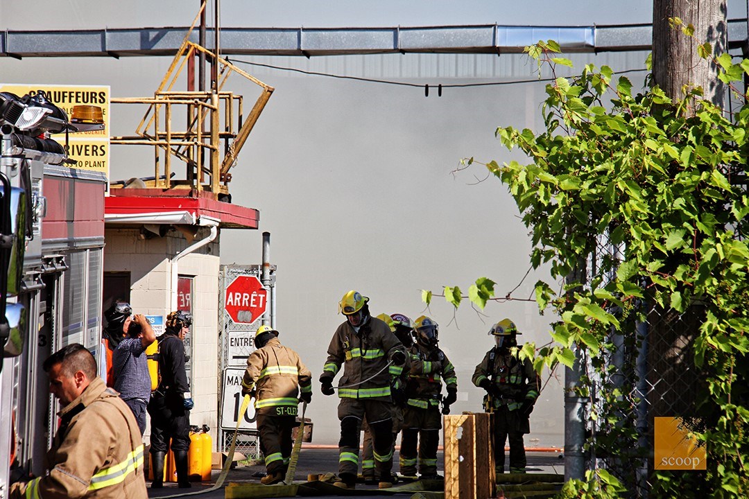 Incendie accidentel chez C R I Environnement