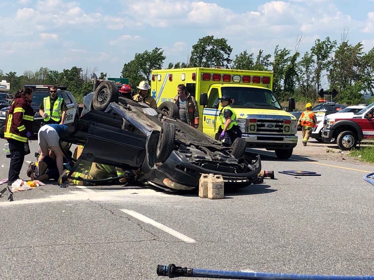 Réouverture de l'autoroute 40 à Vaudreuil-Dorion