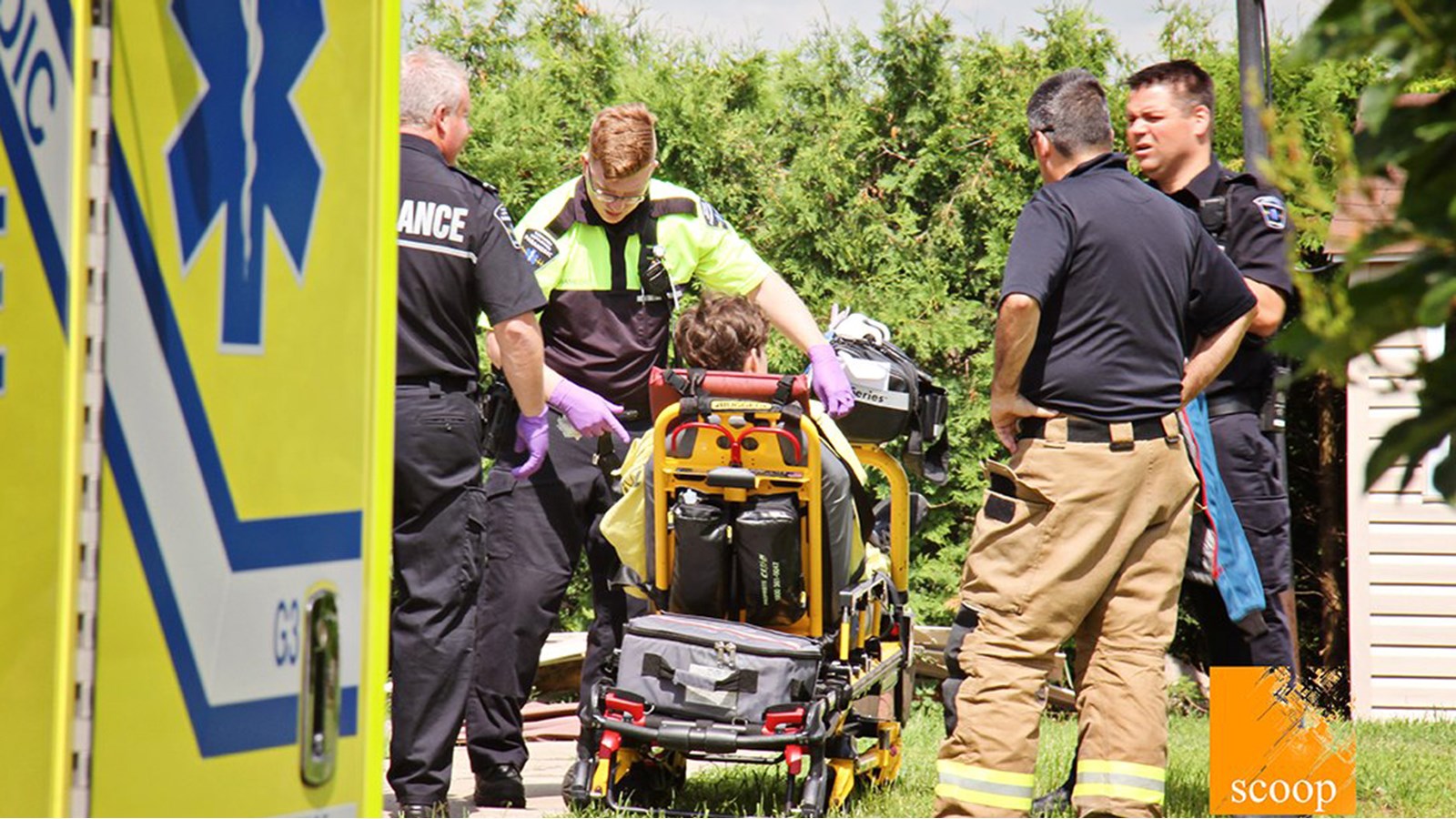 Un adolescent est victime d’une vilaine chute sur son cyclomoteur 