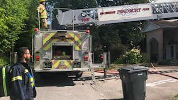 En cours : Violent incendie à Pincourt