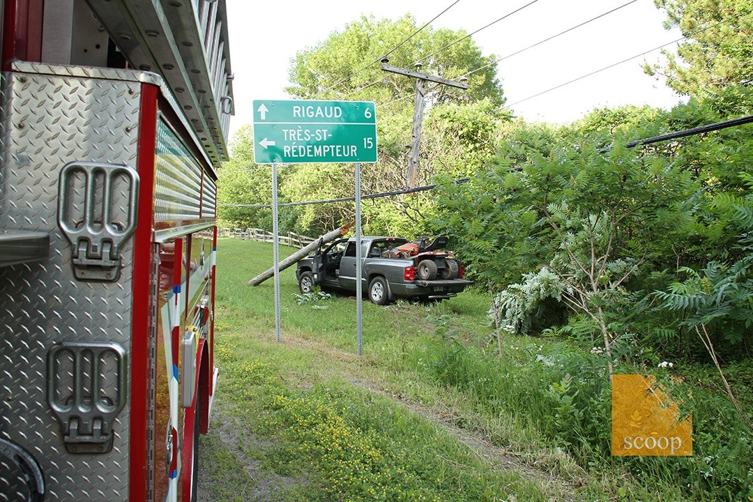En cours : accident sur la 201 à Rigaud