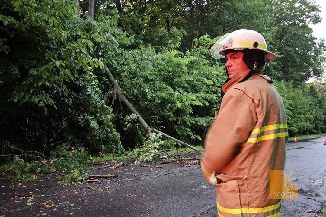Les pompiers de Vaudreuil-Soulanges ont été sollicité à maintes reprises hier soir en raison des caprices de Dame Nature.