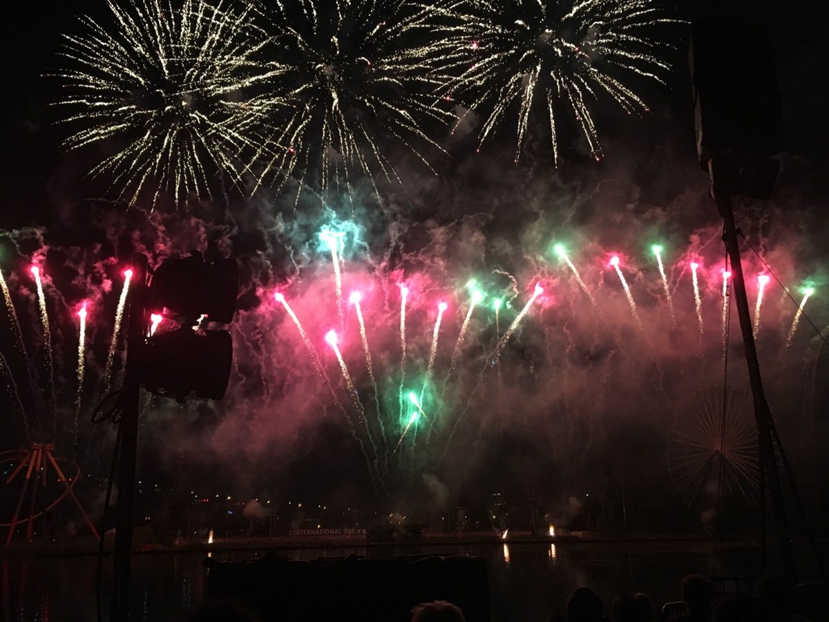 BEM Feux d’artifice représente le Canada lors de l’International des feux Loto-Québec