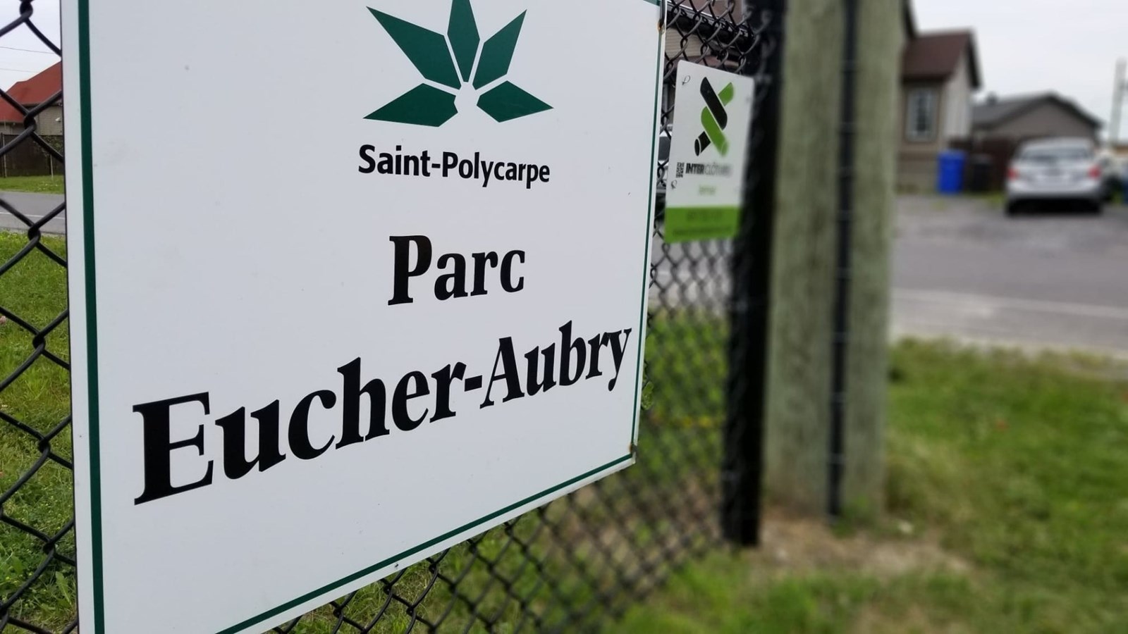 Saint-Polycarpe inaugure son parc Eucher-Aubry
