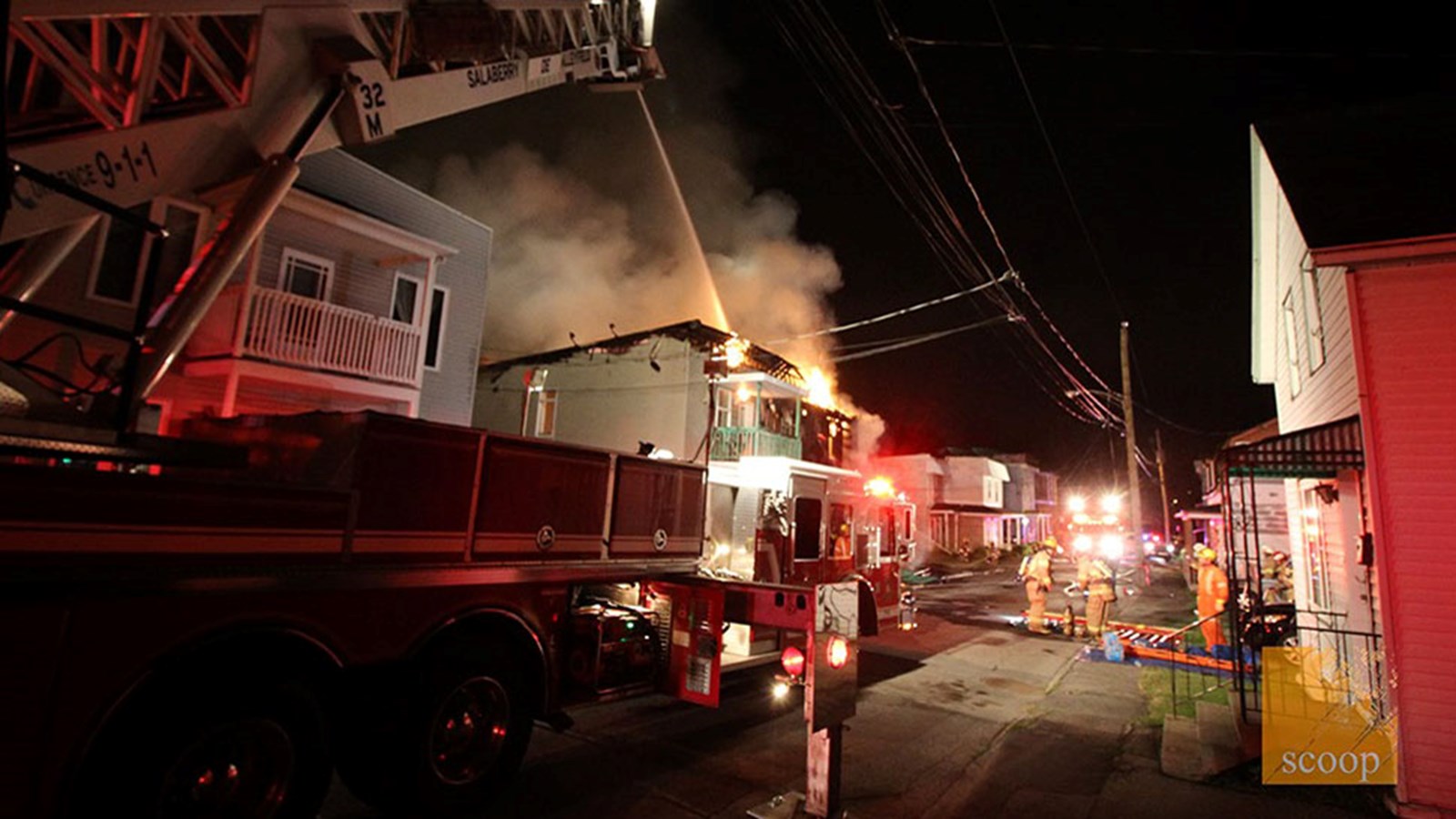 Les pompiers de Les Cèdres et Coteau-du-Lac ont eu une nuit occupée