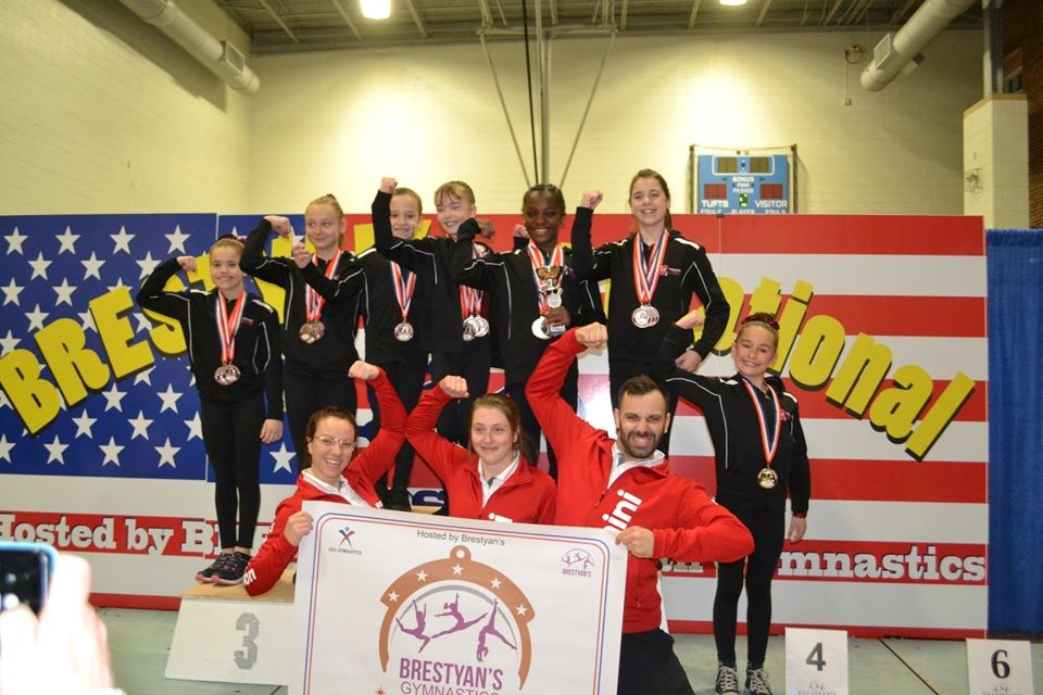 16 gymnastes d'ici représentent le Canada à Boston