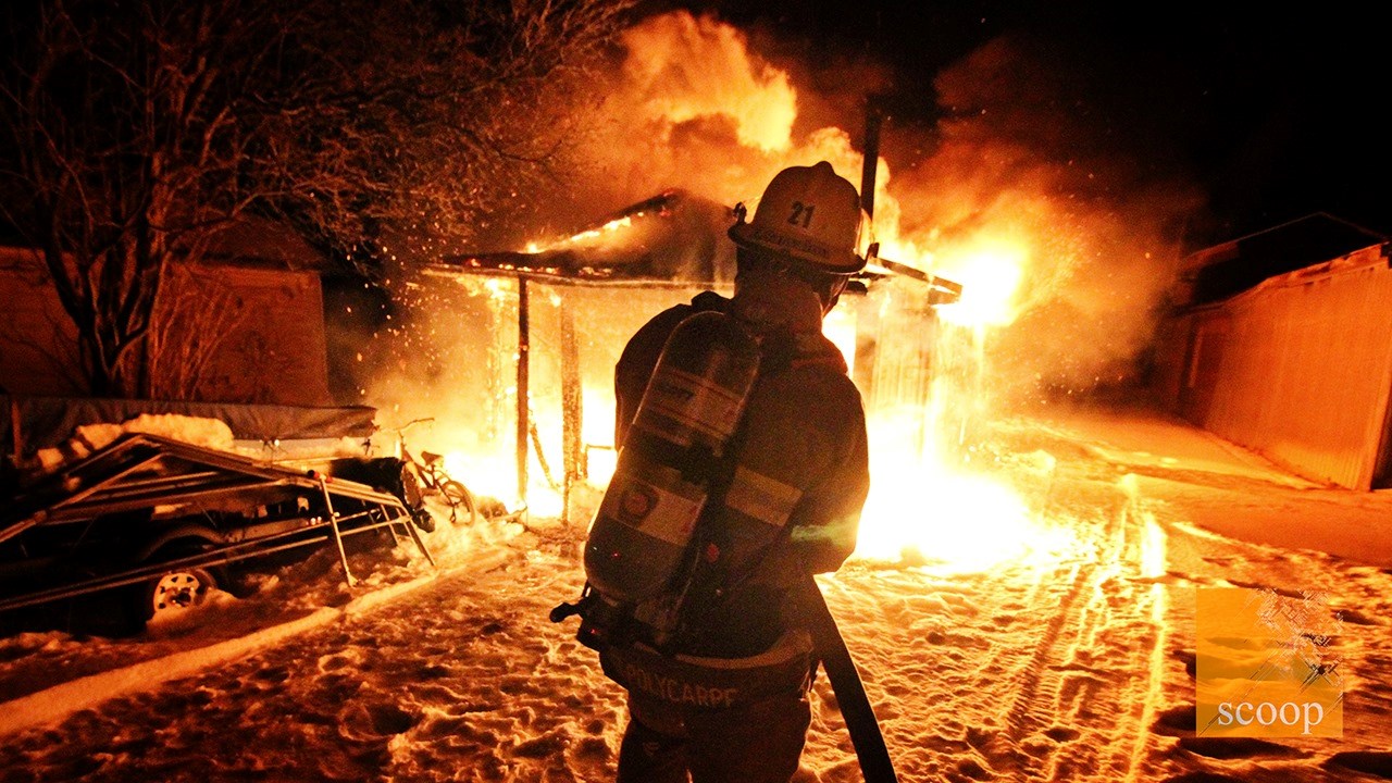 Incendie à Saint-Polycarpe : un bâtiment est lourdement endommagé